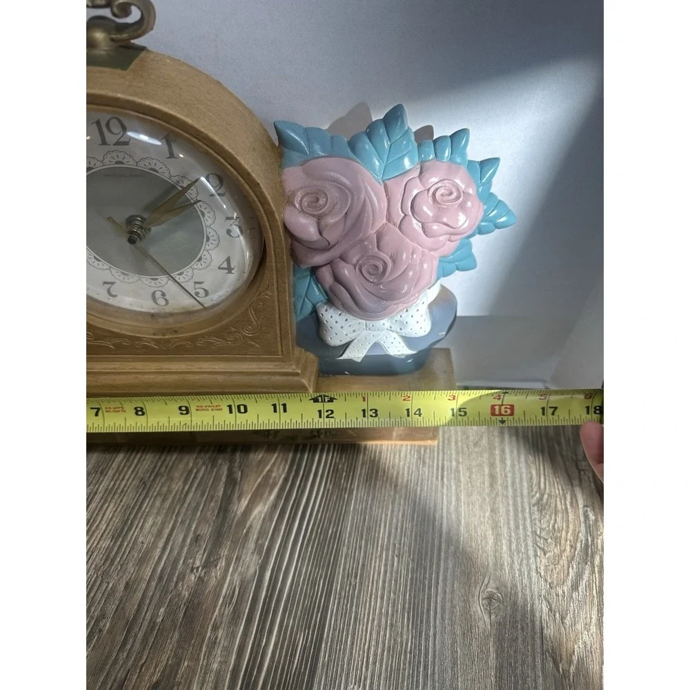 VTG Burwood Cat/kitten‎ Country Clock WORKS